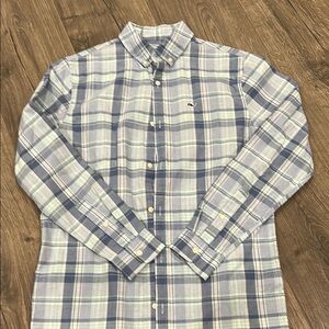 Boys Vineyard Vines Plaid Button Down